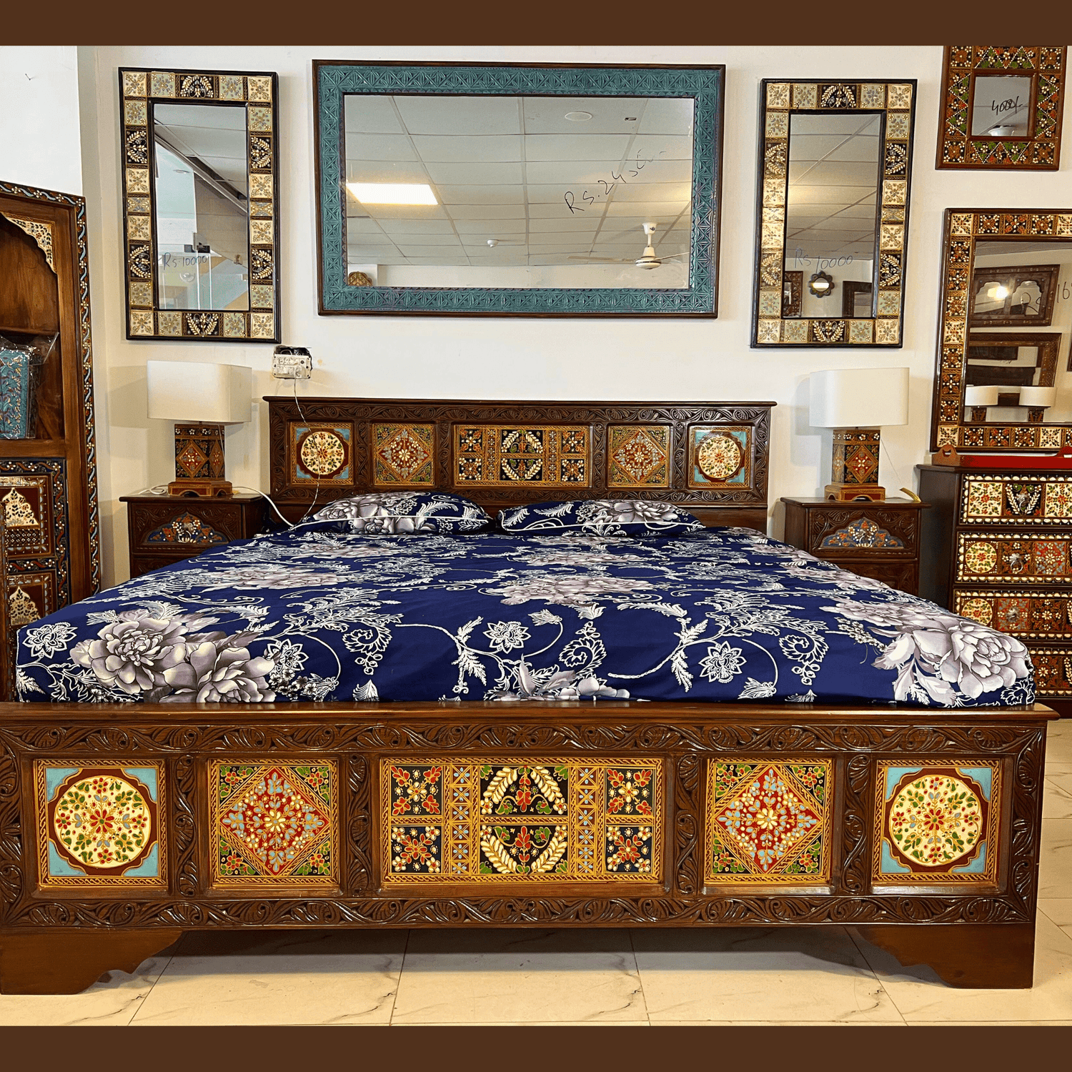 Bed Set Turkish Style by Swat Turk Handicrafts