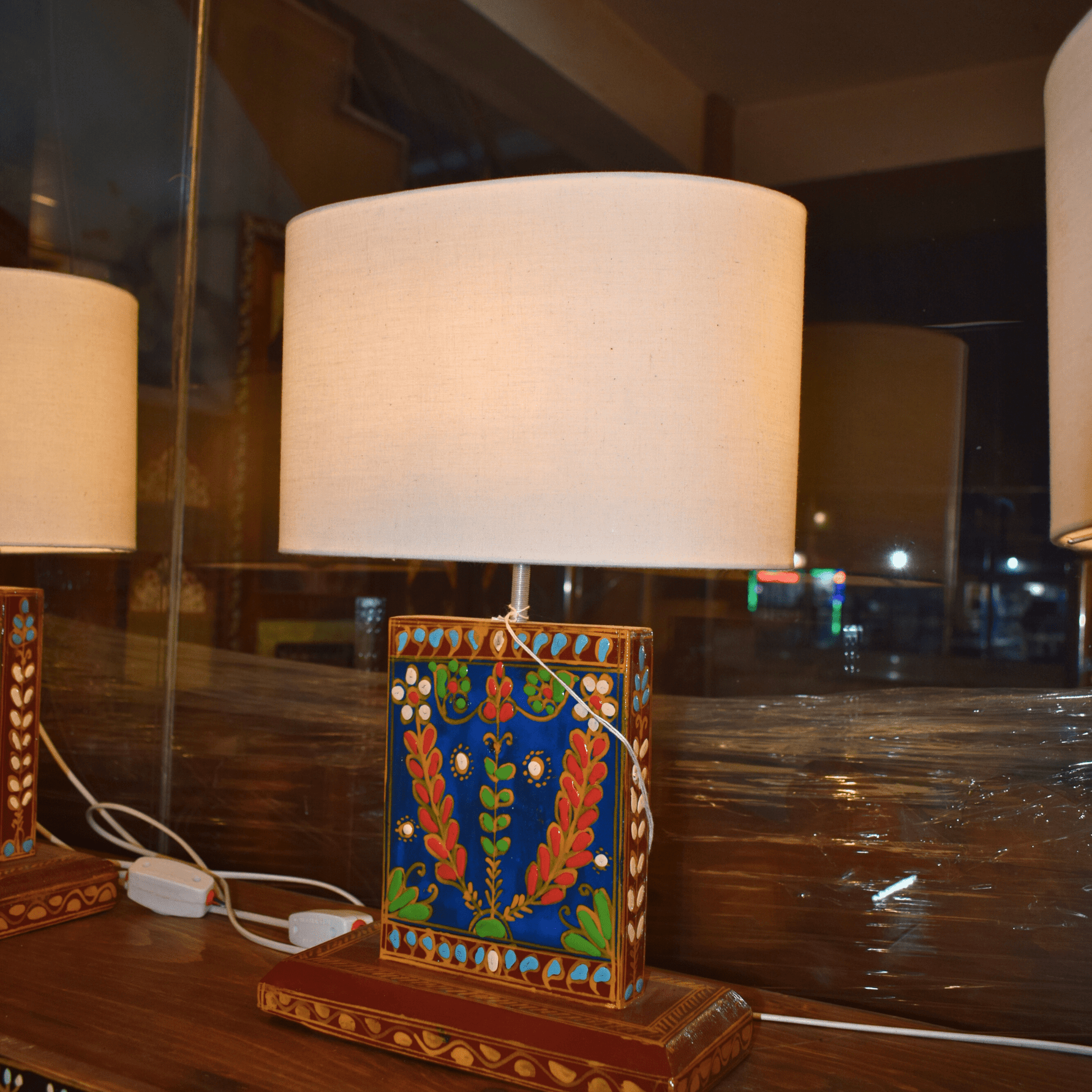 Swati Hand Painted Table Lamp