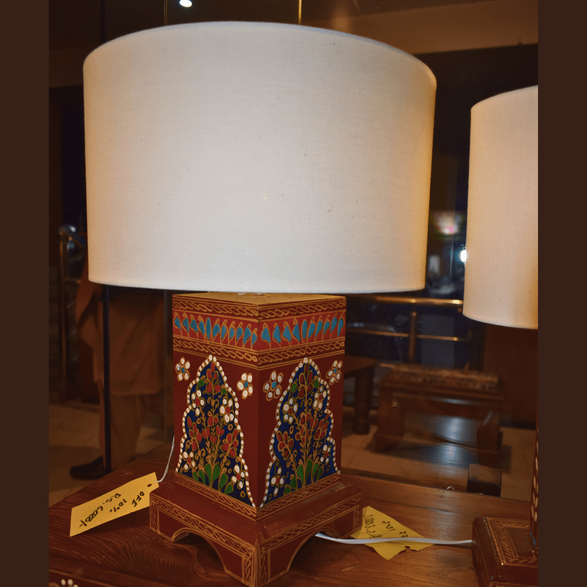 Swati Side Table Lamp Square